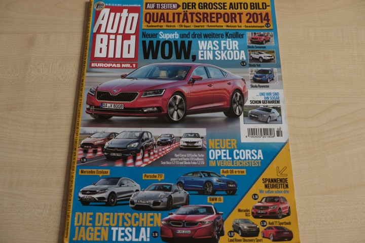 Deckblatt Auto Bild (50/2014)